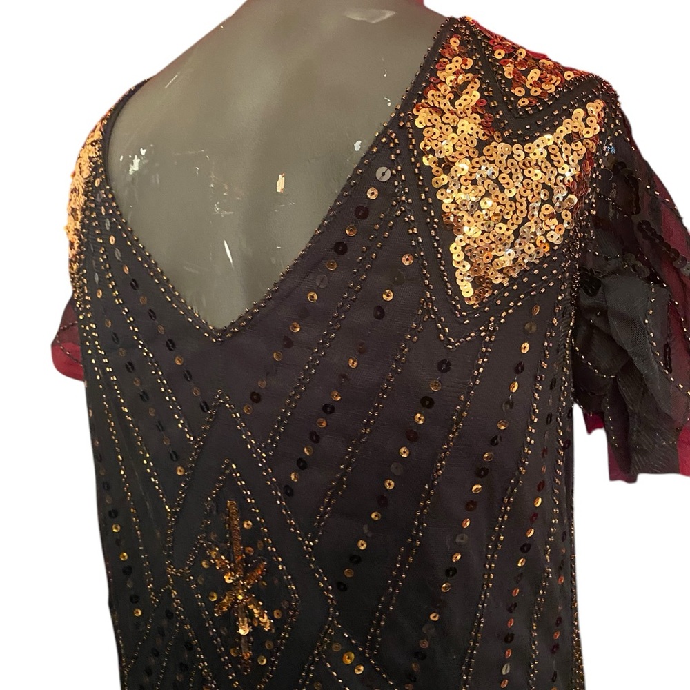 Women’s Evening Party Dress Size L - Picture 9 of 10